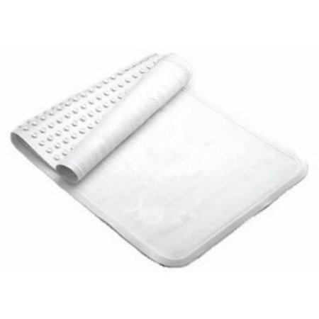 RUBBERMAID COMMERCIAL 18X36 Xl Wht Bath Mat 1982729